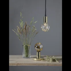 LED-pære smokey med små lys E27 (1,5W)