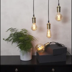 LED-pære 3,7W dimbar, Vintage Gold 80mm