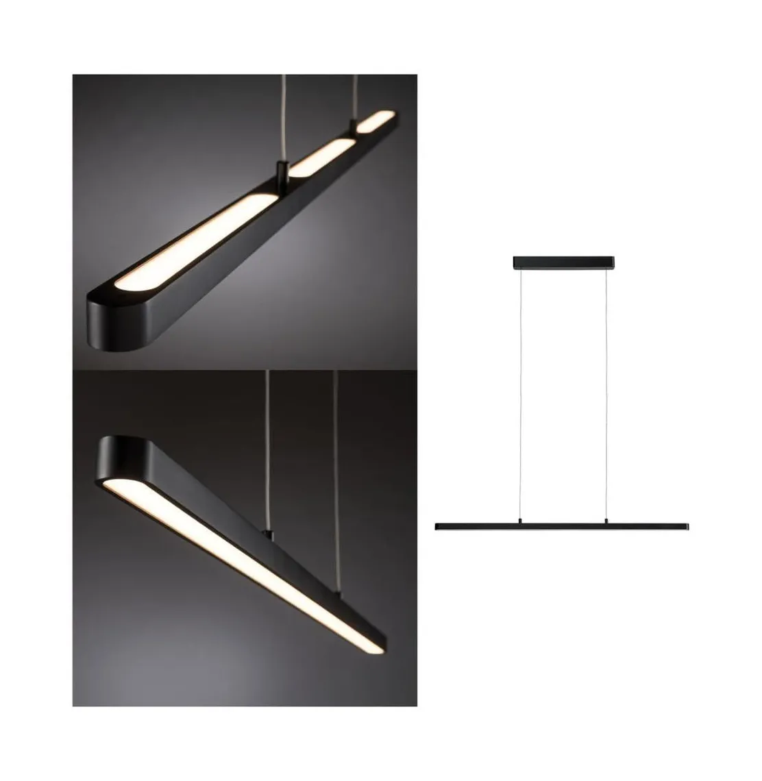 Lento takpendel 100 cm 42W 2700 Kelvin - Dimbar