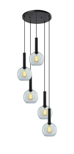 Less rondell takpendel 5 lys - Small