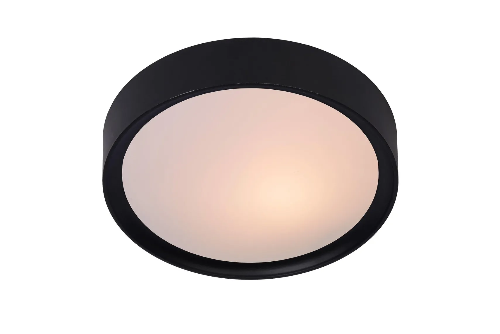 Lex taklampe 25 cm - Svart