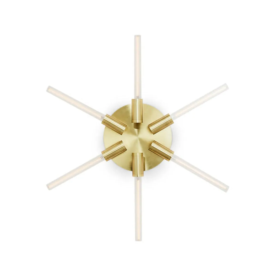 Liberty Star vegglampe - Messing