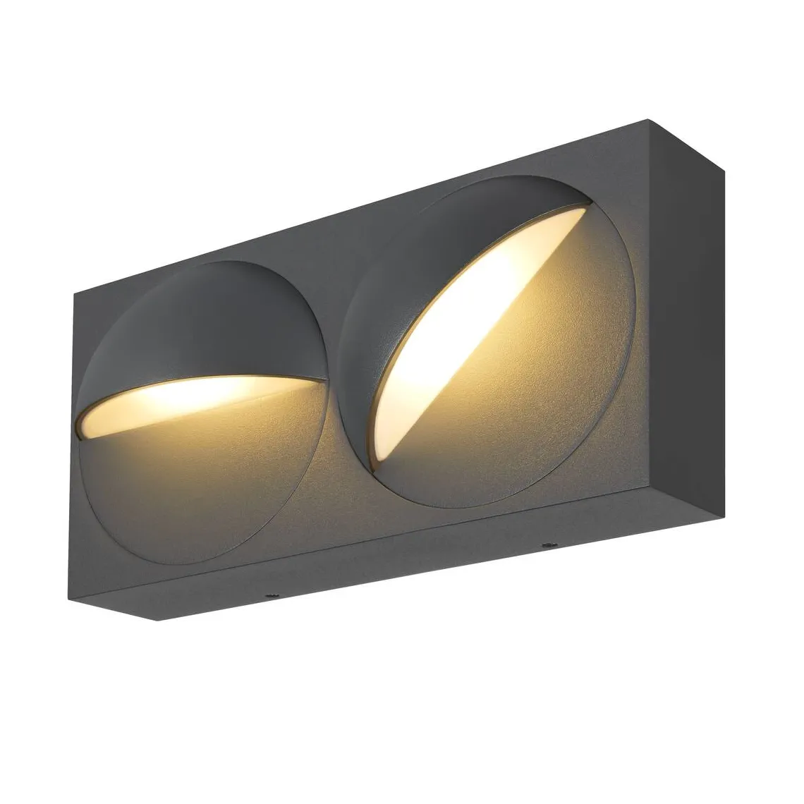 Lid dobbel vegglampe utendørs 29W 2700/3000 Kelvin IP65 - Dimbar