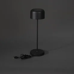 Lille bordlampe oppladbar utendørs IP54