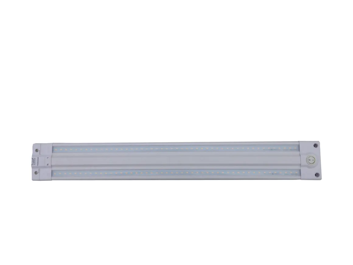 Linear benkarmatur 100 cm 20W 3000K Dimbar - Hvit