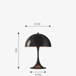 Louis Poulsen Panthella 250 bordlampe