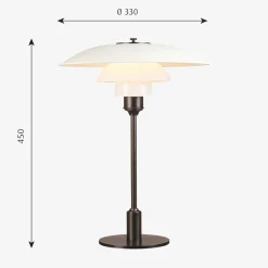 Louis Poulsen PH 31/2-21/2 bordlampe