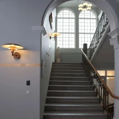 Louis Poulsen PH utendørs vegglampe - Børstet kobber