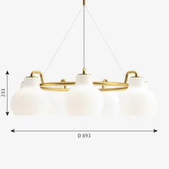 Louis Poulsen VL Ring Crown 7 taklampe