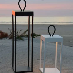 Lucerna lanterne/lykt 50 cm IP65 - Svart