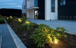 Luna Deco opal uplight utendørs 3W 3000 Kelvin IP67 - Rustfritt stål