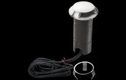 Luna Deco 3 uplight utendørs 3W 3000 Kelvin IP67 - Rustfritt stål