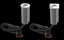 Luna mini uplight utendørs 1,5W 3000 Kelvin IP67 - Rustfritt stål