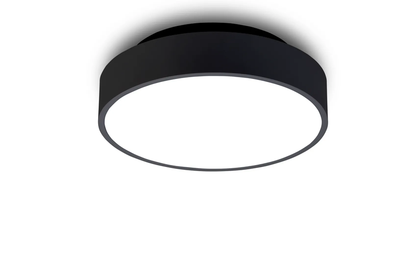 Luna taklampe 26 cm 2700/3000/4000 Kelvin CCT Uplight 13,5W IP40 - Dimbar
