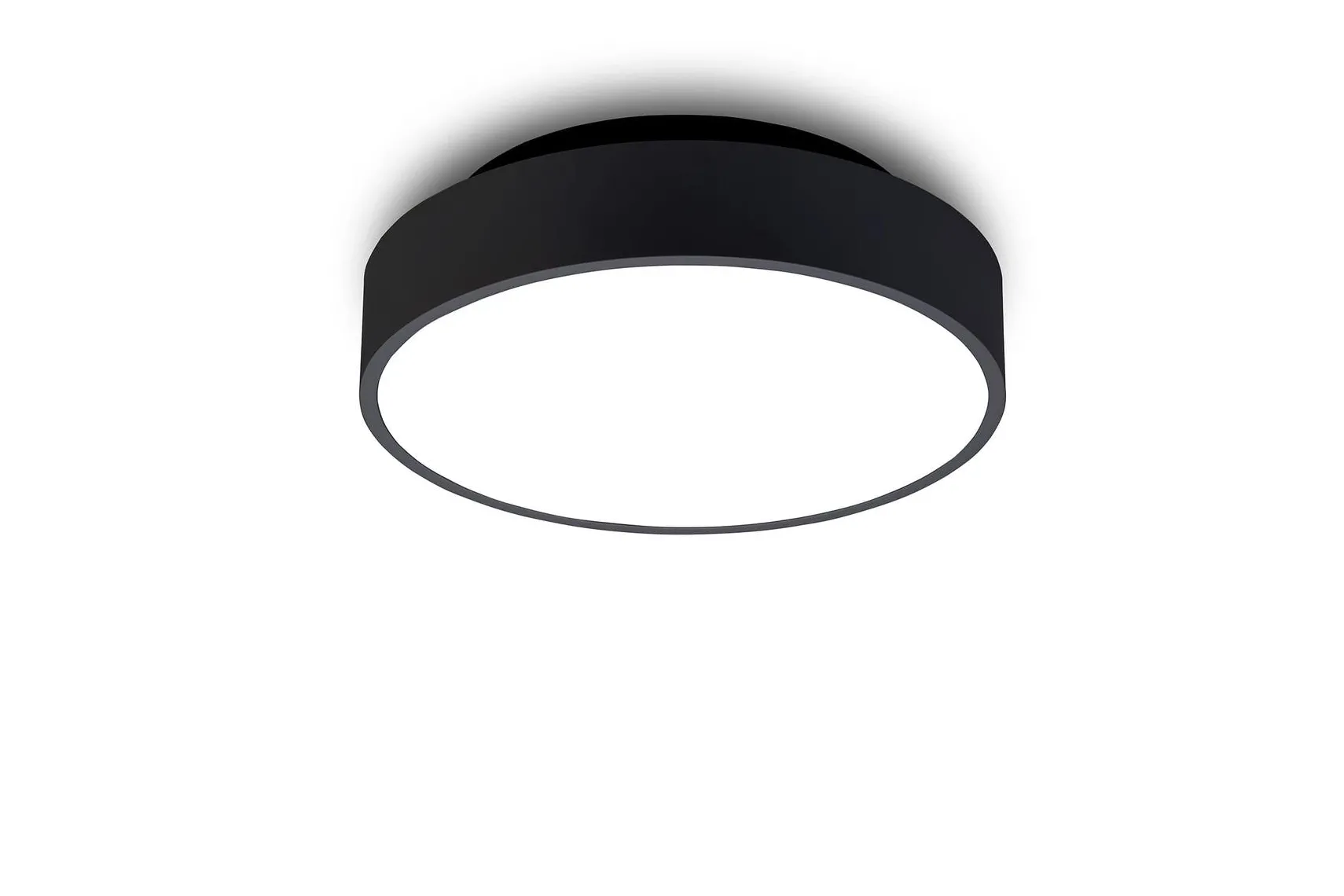 Luna taklampe utendørs 26 cm 2700/3000/4000 Kelvin 13,5W IP44 - Dimbar