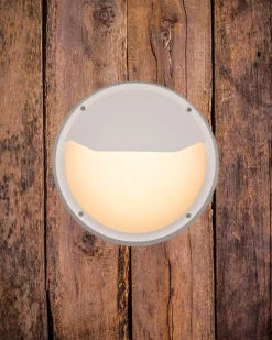 Luno Nuova vegglampe 30 cm utendørs IP65 13W 3000K IK6 - Hvit