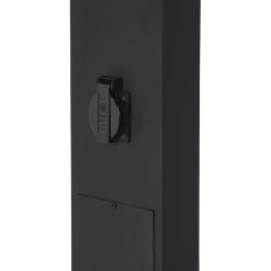 Luton pullert 100 cm m/stikkontakt E27 - Svart