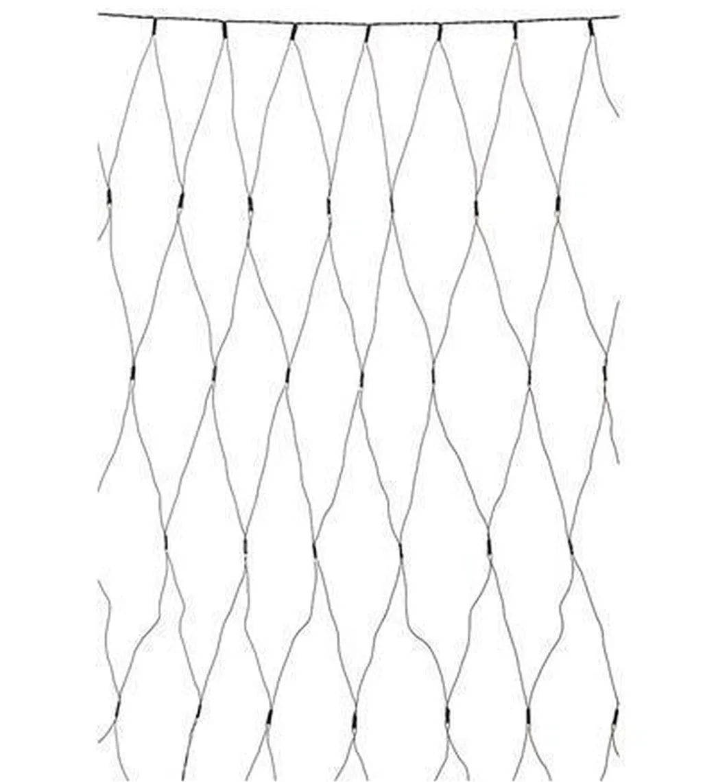 Lysnett 2x2m - Garden 24 - Svart