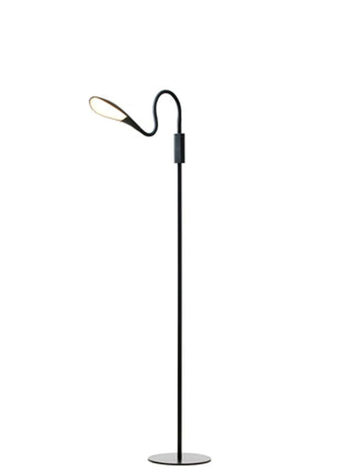 Mamba gulvlampe 5,5W 3000K 3 step dim - Svart
