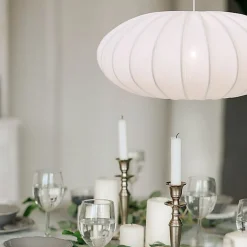 Mamsell takpendel 55 cm - Hvit