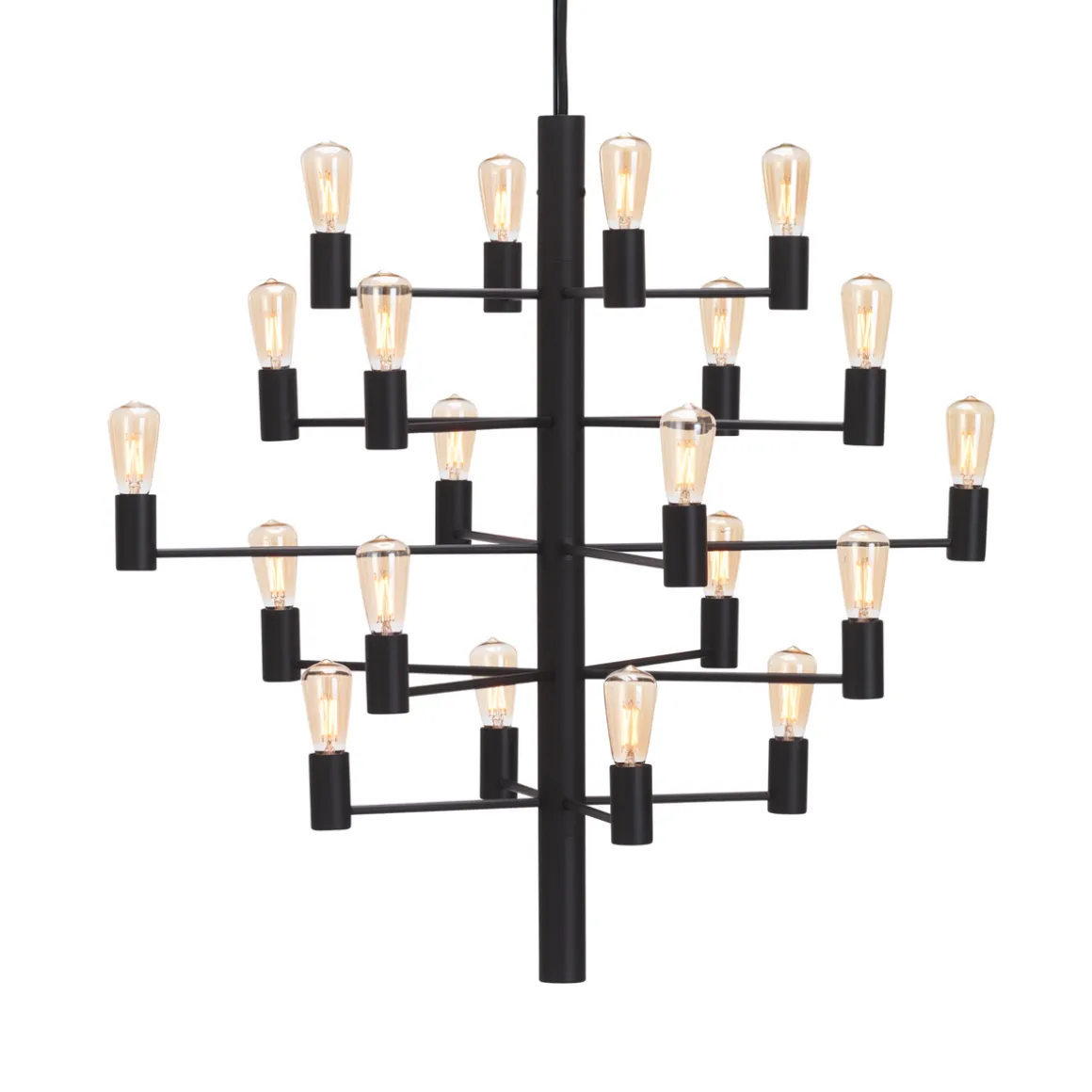 Manola 20 inkl dimbar LED - Svart