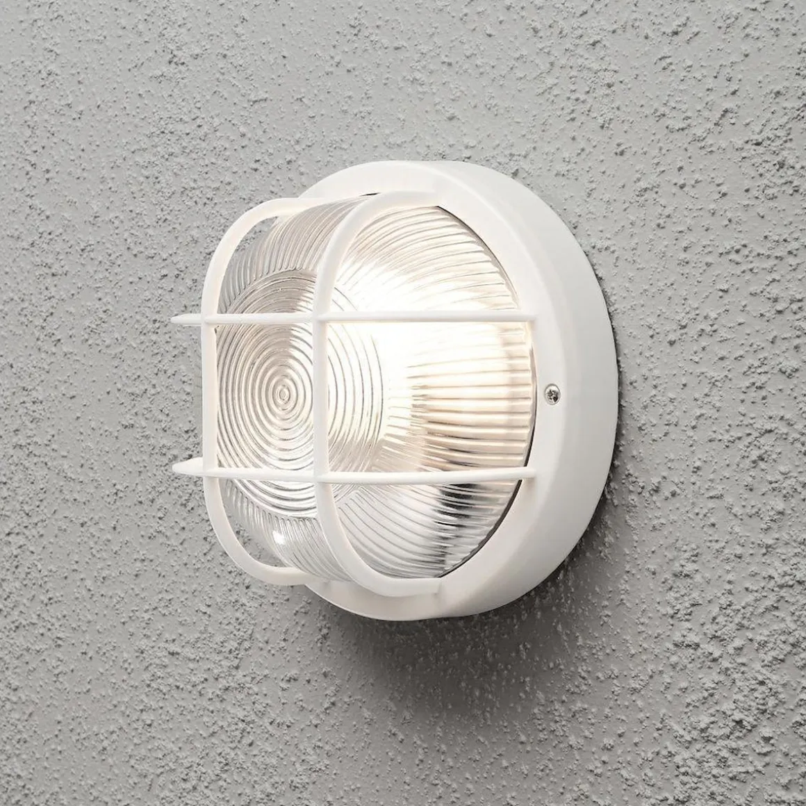 Mantova vegglampe utendørs IP44 - Hvit
