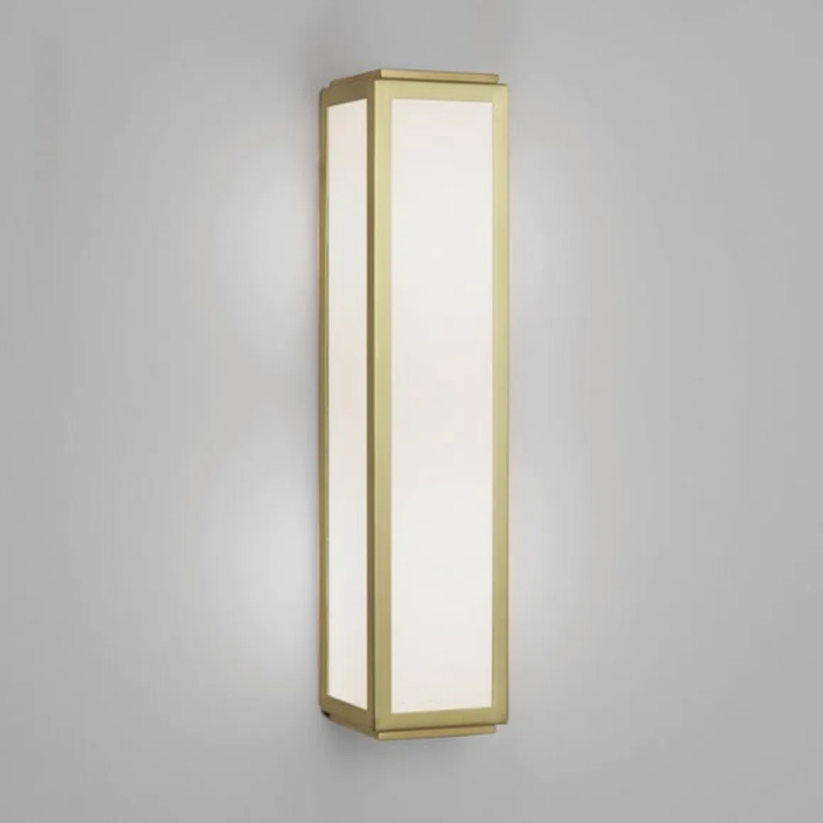 Mashiko 300 Classic vegglampe IP44 - Matt gullfarget