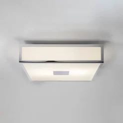 Mashiko 300 Square taklampe IP44 - Polert Krom