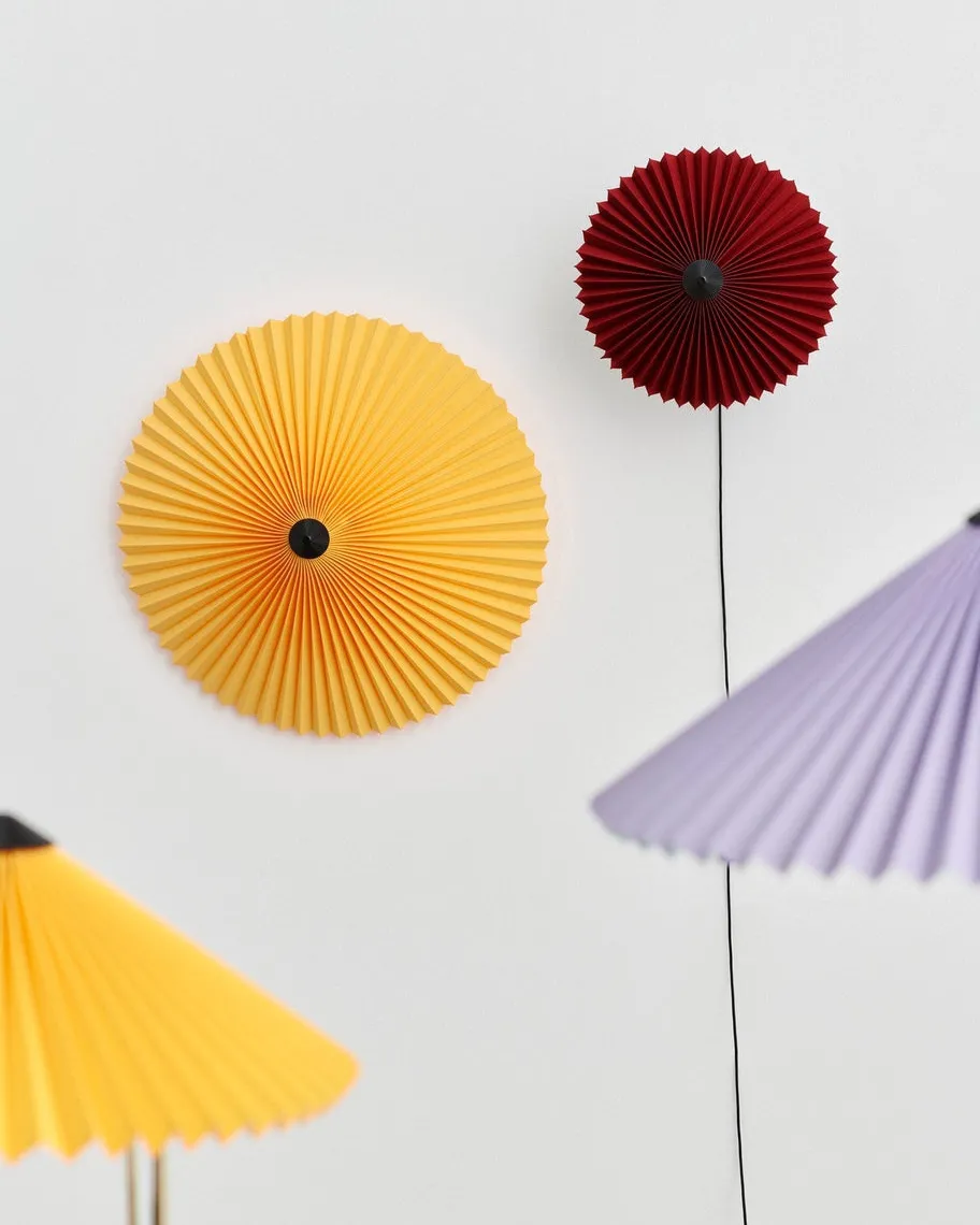 Matin Vegglampe gul - 38 cm