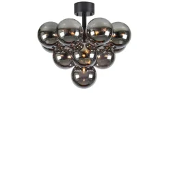 Merlot taklampe - Svart/Hvit - Svart / Hvit