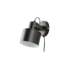 Miami vegglampe - Svart