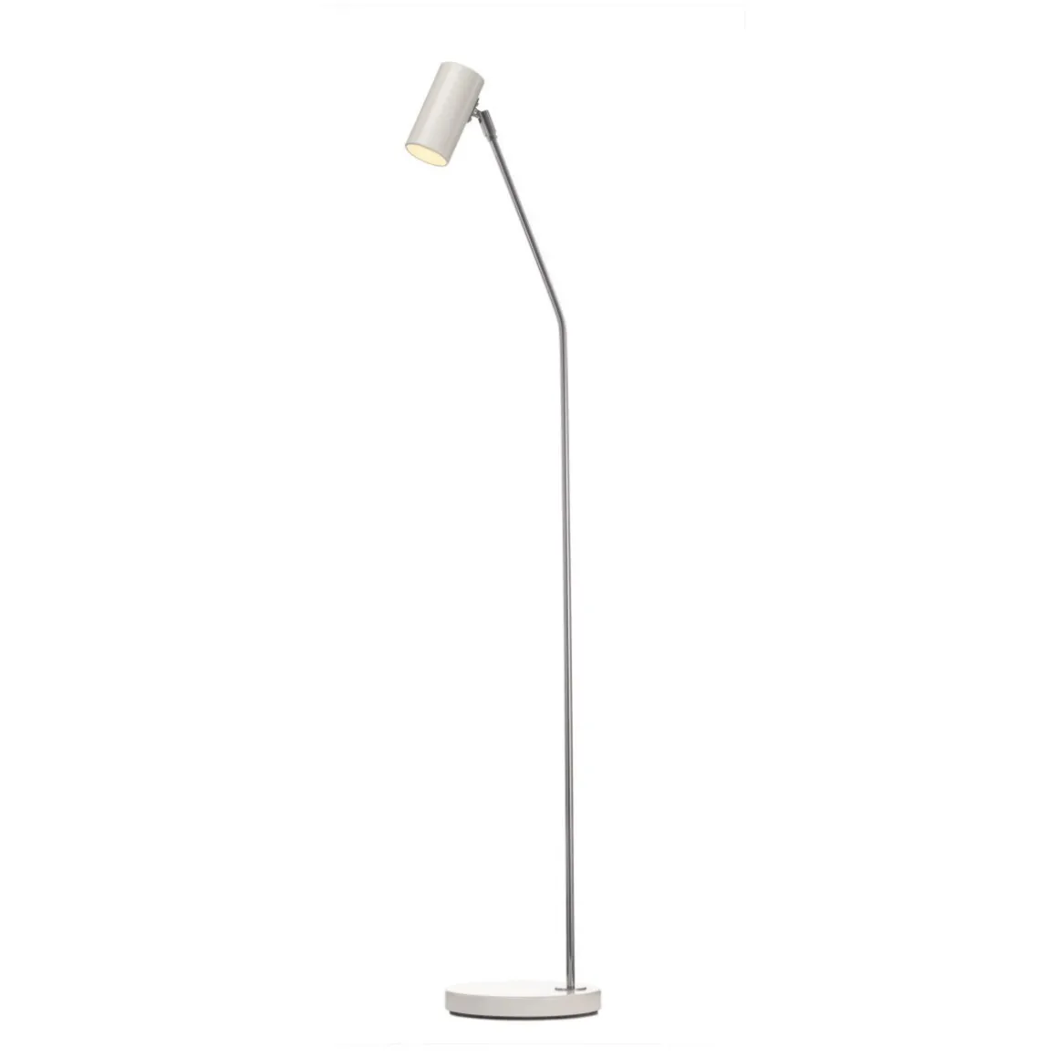 Minipoint gulvlampe - Hvit/Krom