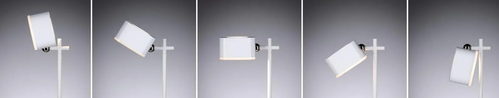 Mobil portabel bord/vegglampe oppladbar 1,6W 2700-6500 Kelvin