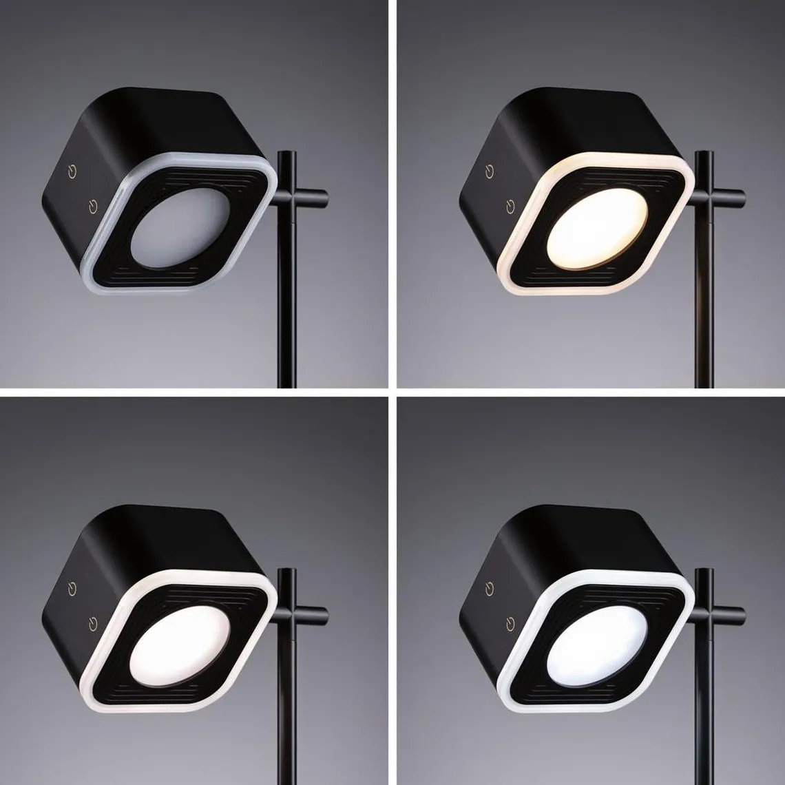 Mobil portabel bord/vegglampe oppladbar 1,6W 2700-6500 Kelvin