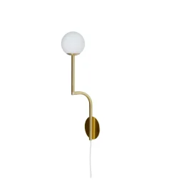 Mobil vegglampe - messing