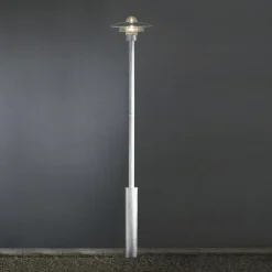 Modena stolpe 225 cm - Galvanisert stål