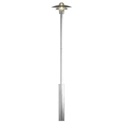 Modena stolpe 225 cm - Galvanisert stål