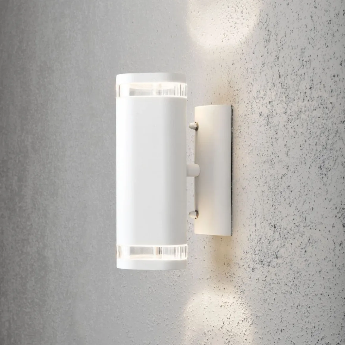 Modena vegglampe I opp/ned - Hvit