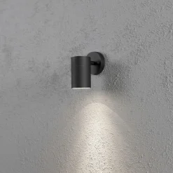 Modena vegglampe nedlys big - Svart