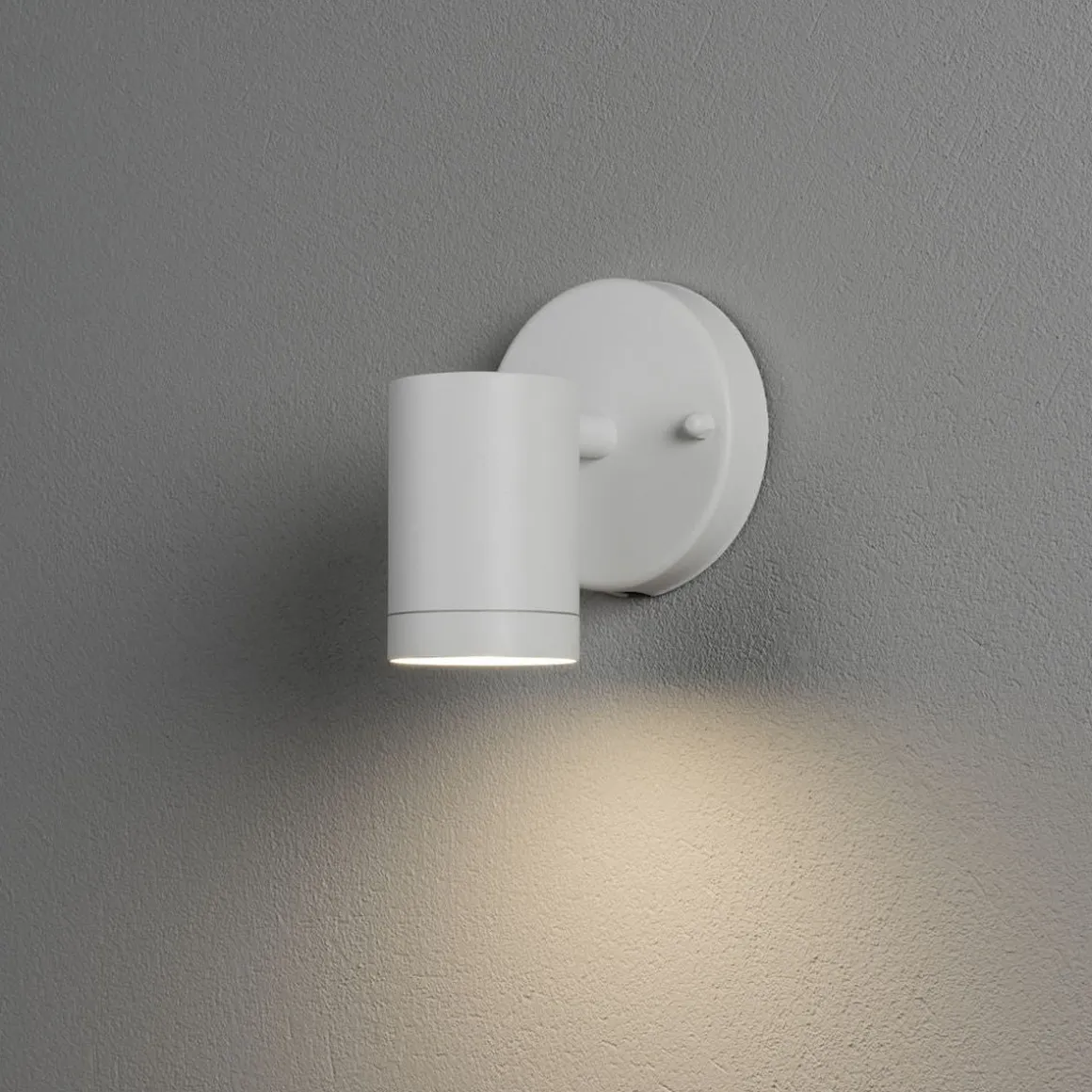 Modena vegglampe ned utendørs 4W 3000K IP44 - Hvit