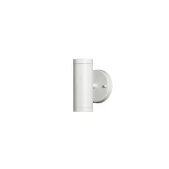 Modena vegglampe opp/ned utendørs 2x4W 3000K IP44 - Hvit