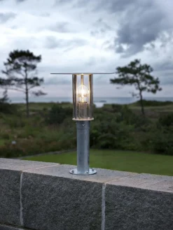 Mode portstolpe 44cm - Galvanisert Stål