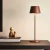 Modi bordlampe oppladbar IP65 - Corten
