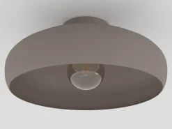 Mogano takplafond 40 cm E27 - Mokka