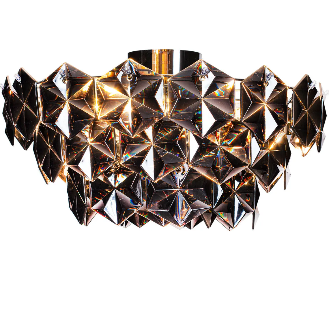 Monarque taklampe - Svart krom