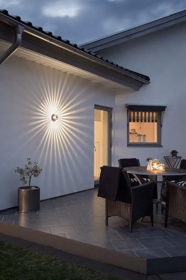 Monza vegglampe utendørs IP54 3W