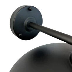 Morph D30 utendørs vegglampe IP44 - Svart