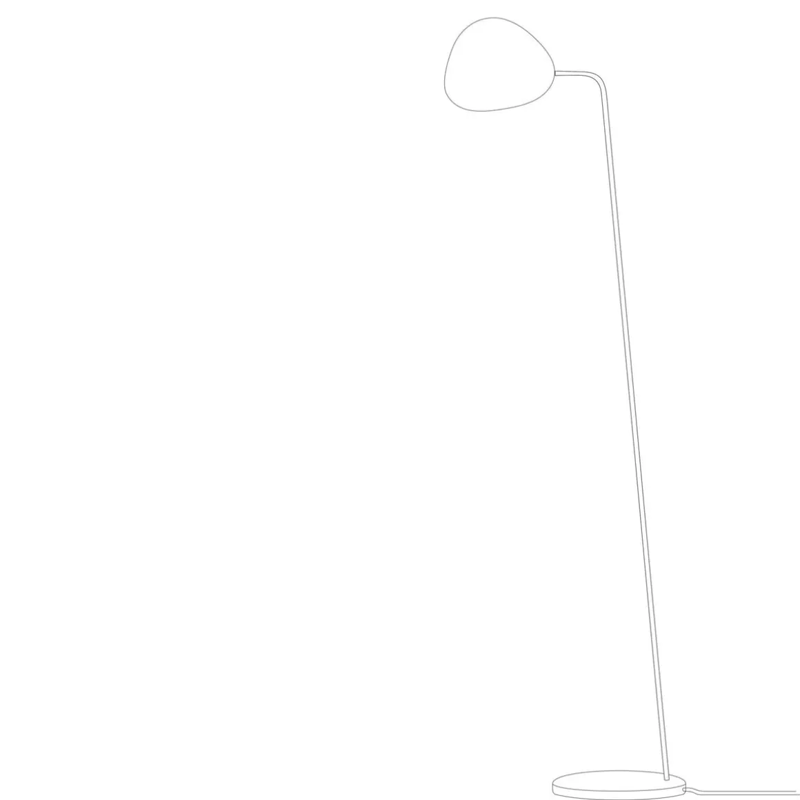 Muuto Leaf gulvlampe