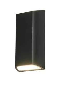 Nemi vegglampe utendørs opp/ned 2x4W IP65 3000K dimbar - Grafitt grå