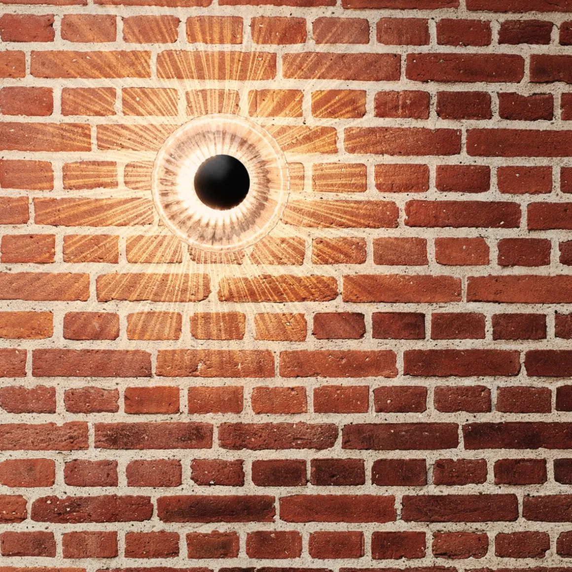 New Wave Optic vegg utendørs